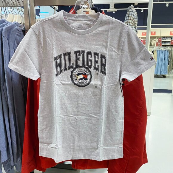 Tommy Hilfiger 78J5368 030 Flag Tee T shirt NWT - Picture 2 of 3